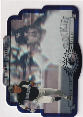 1996 SPX DIE VINNY CASTILLO COLORADO ROCKIES MLB BASEBALL BZ-5847