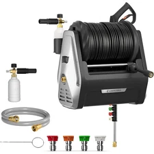 Giraffe Tools Electric Pressure Washer 2900 PSI Power Washer Hose Reel 100 Feet