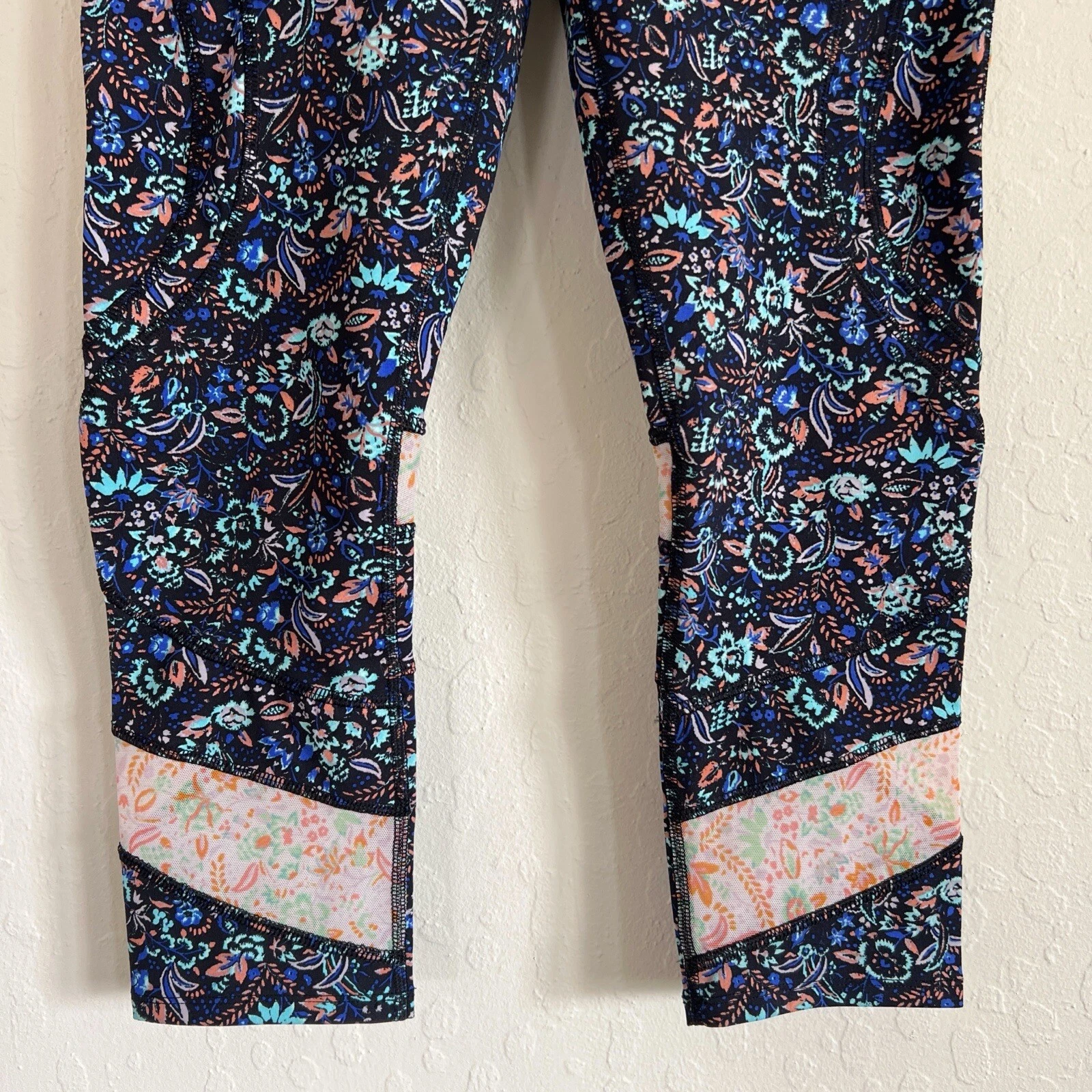 free-people-movement lose your marbles blue floral leggings