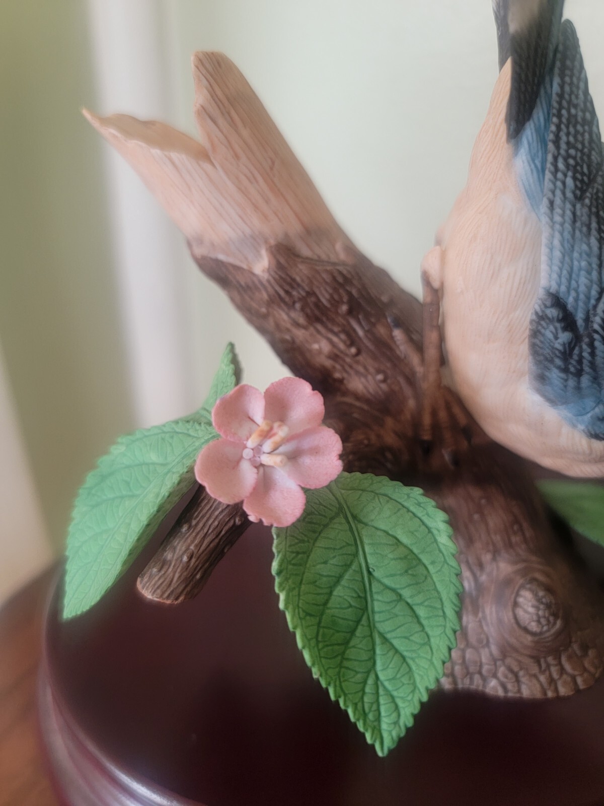 Lenox Garden Bird porcelain bird figurine, European Nuthatch SOLD AS