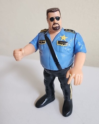 WWF The Big Boss Man Hasbro Wrestling Figure WWE 1...