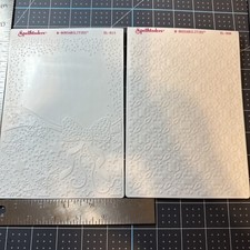 Spellbinders M-Bossabilities MYSTIC Winter Embossing Folders El-013, El-006