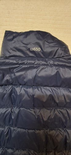 Eddie Bauer EB650 Down Vest Men's Large Blue Cirruslite Puffer Quilted - Picture 7 of 15