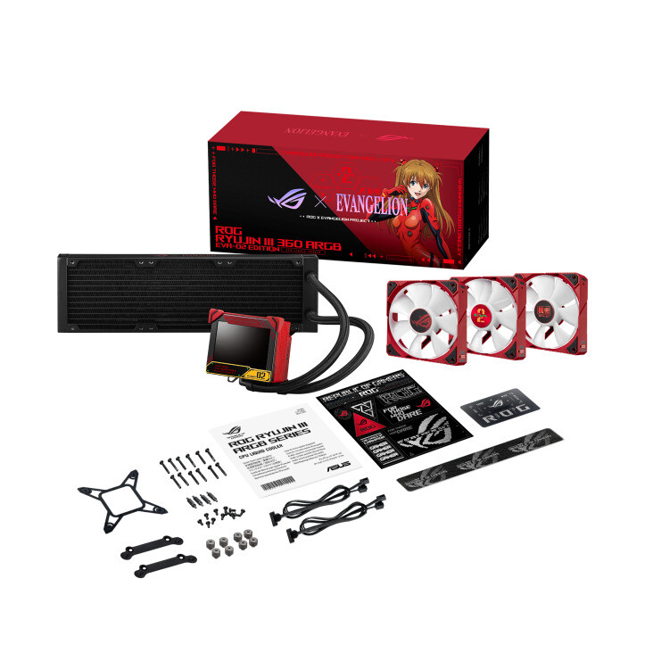 ROG Ryujin III 360 ARGB EVA-02 Edition All-In-One Liquid CPU ROG Ryujin III 360 ARGB EVA-02 Edition All-In-One Liquid CPU