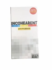 Incohearent Incoherent Adult Party Game - What Do You Meme New Game Meme Sealed