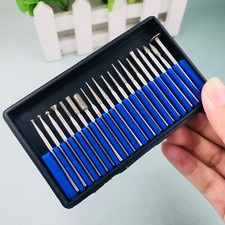 20pcs Dental Lab Beauty Tungsten steel Carbide Burs Drill Polisher 2.35mm NEW