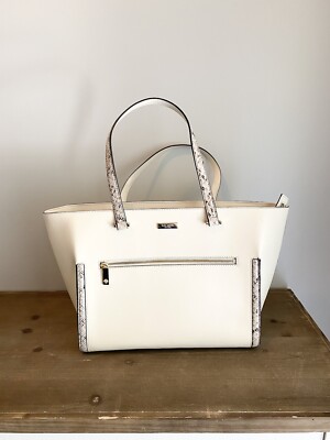 Kate Spade Zip Top Leather Tote