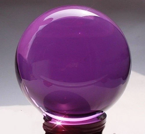 60-200MM Round Glass Crystal Ball Sphere Buyers Select the Size Magic Ball - Picture 12 of 15