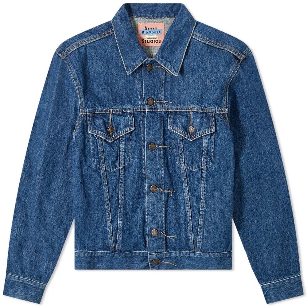 $390 Acne Studios Made in Italy 1998 Dark Blue Trash Denim $390 Acne Studios Made in Italy 1998 Dark Blue Trash Denim