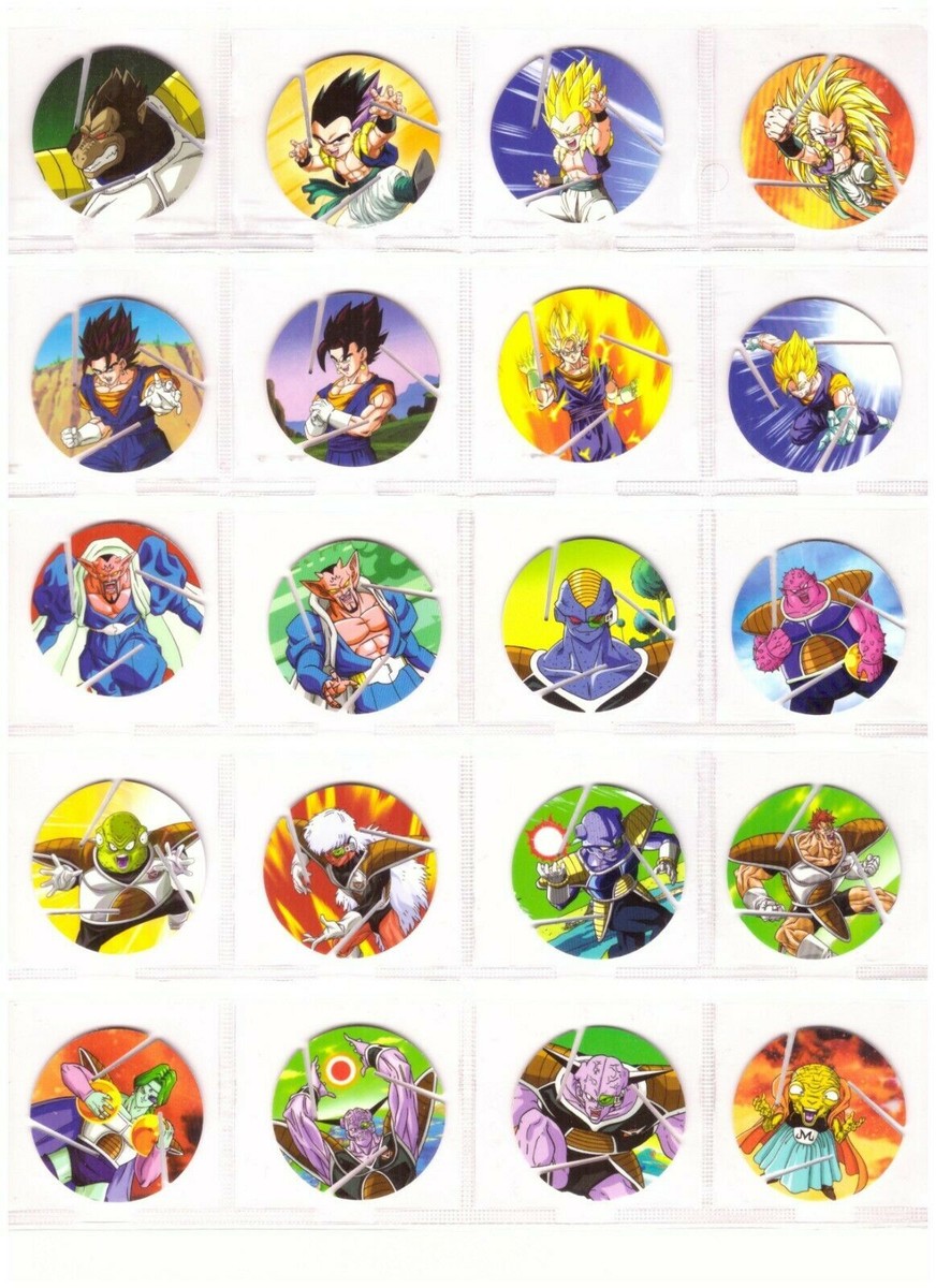 DRAGON BALL Z COLECCION 100/100 TAPS/TAZOS COMPLETA | eBay