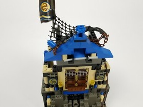 LEGO Ninja 3052 Ninja's Fire Fortress Complete Red Ninja Master Cannon Dragon