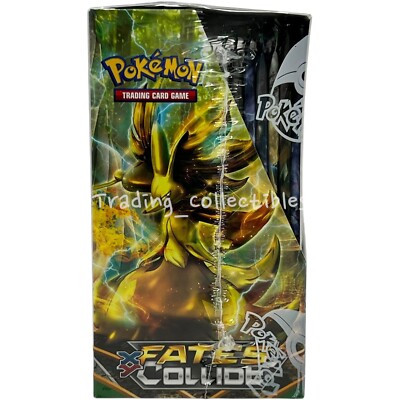 fates collide booster box ebay Fates Collide Pokemon Booster Box - X & Y - Factory Sealed - With Acrylic  Case