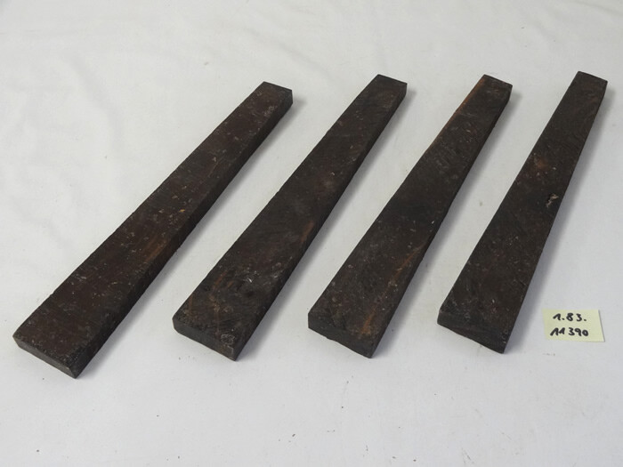 Grenadill,Drechselholz,Kantel,schnitzen,drechseln,4Stück,ca.30x5/2,8x1,6cm,11390