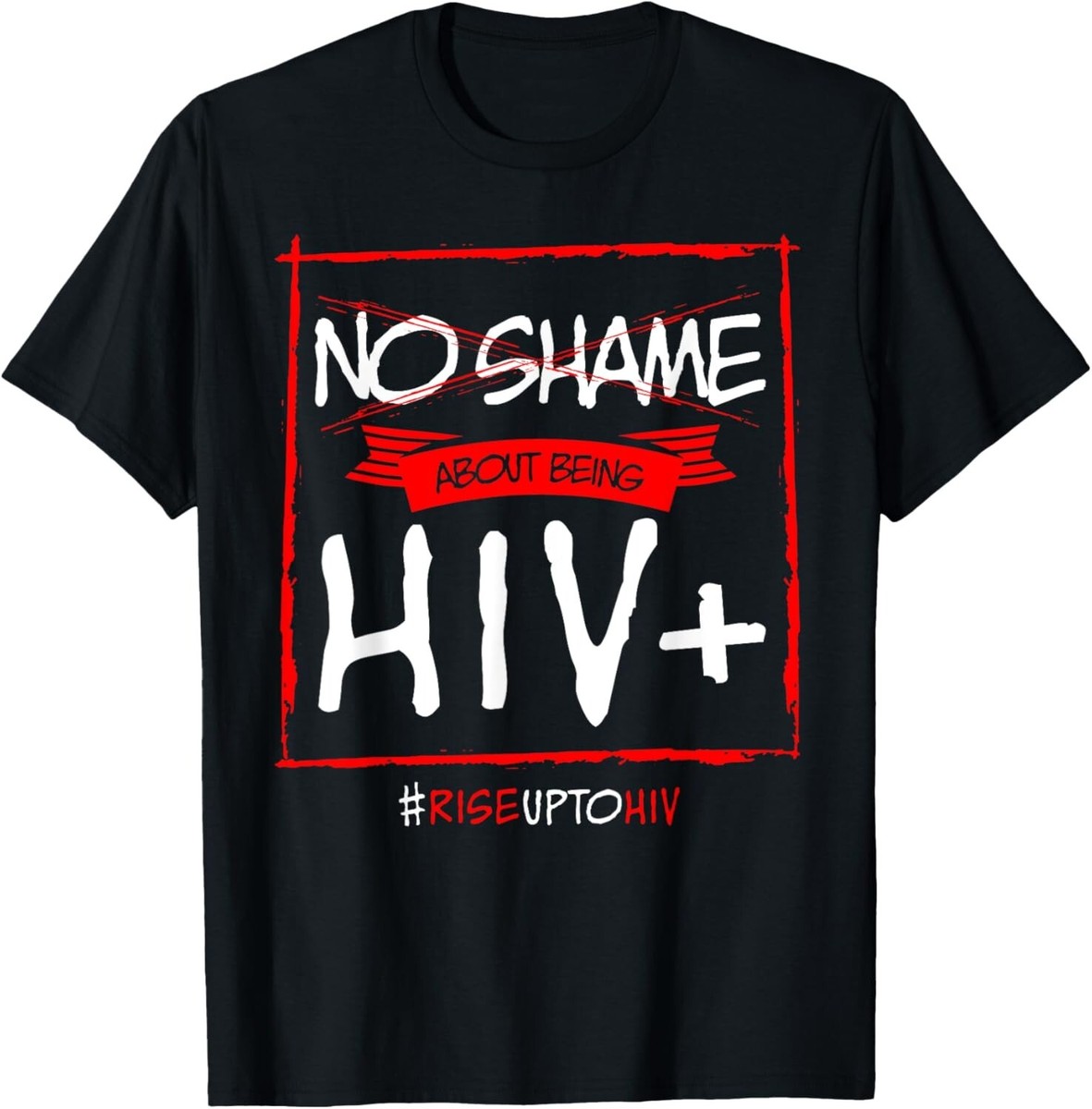 HIV AIDS Immune Deficiency Infection Disease Gift Unisex T-Shirt