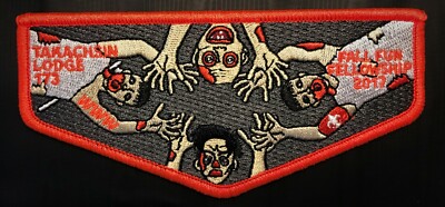 OA TAKACHSIN LODGE 179 BSA SAGAMORE COUNCIL 2017 FALL FUN FELLOWSHIP ZOMBIE FLAP