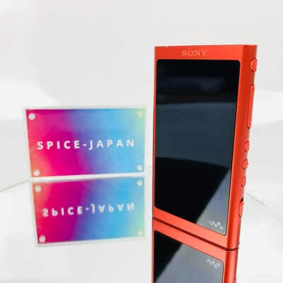 SONY NW-A55 Red WALKMAN 16GB Hi-Res Bluetooth Menu Japanese