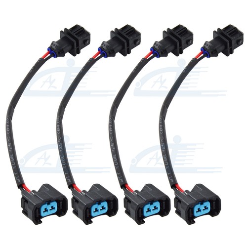 4* Fuel Injector Conversion Jumper Harness OBD1 to OBD2 for Honda Civic