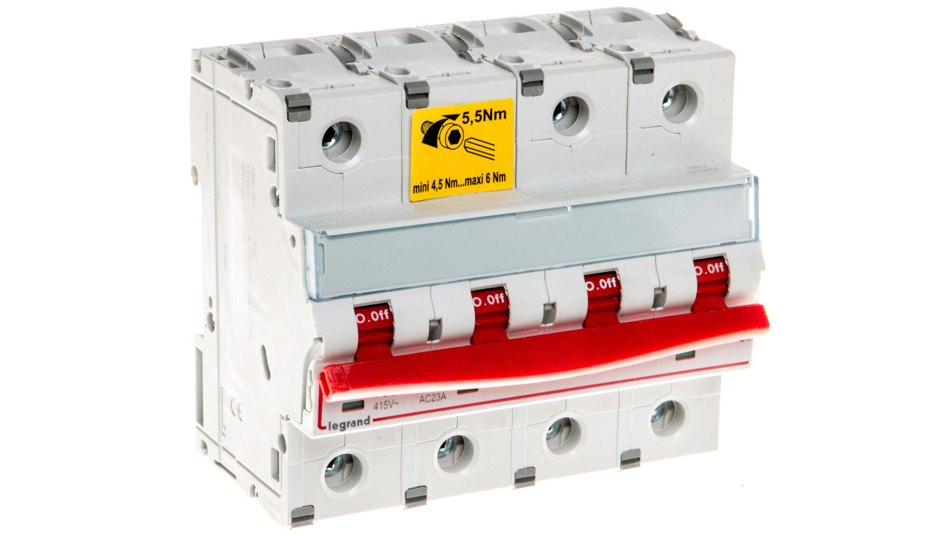 Modular switch disconnector 100A 4P FRX404 406546 /T2UK
