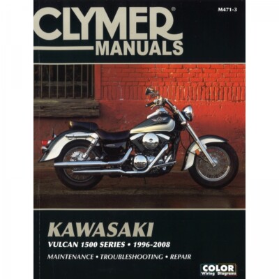 Kawasaki Vulcan 1500 Series (1996-2008) Reparaturhandbuch Clymer