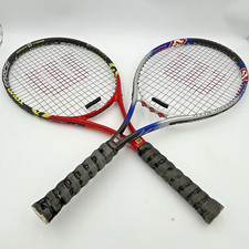 Wilson Racquet Pete Sampras Grand Slam Titanium Titanium Stretch Need Grips