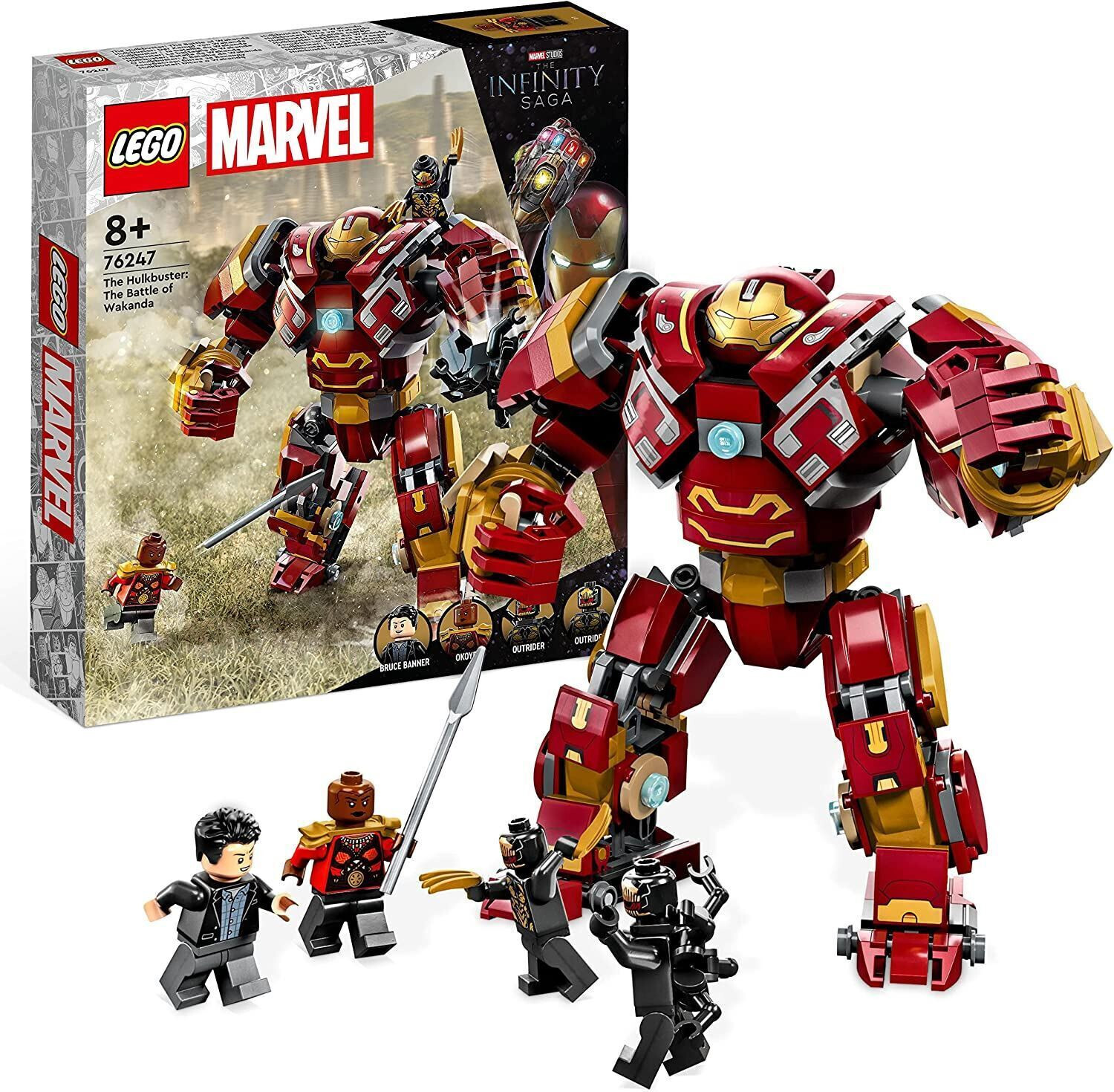 LEGO Marvel 76247 Hulkbuster Boite Intacte Scellée Édition Collector pour Maquette et Vitrine