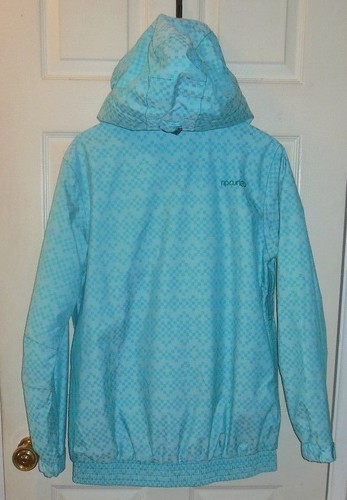 WOMEN'S RIP CURL 5K RIDER AQUA BLUE SNOWBOARD SKI JACKET NEW WITH TAGS SZ LARGE - Picture 2 of 11