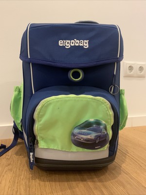 Ergobag Cube Main Blaulicht Bär Schulranzenset