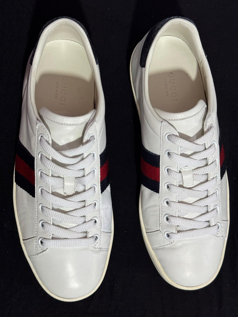 Gucci スニーカー ホワイト/レッド/ネイビー　USEDサイズ8 1240001025659_7.jpg