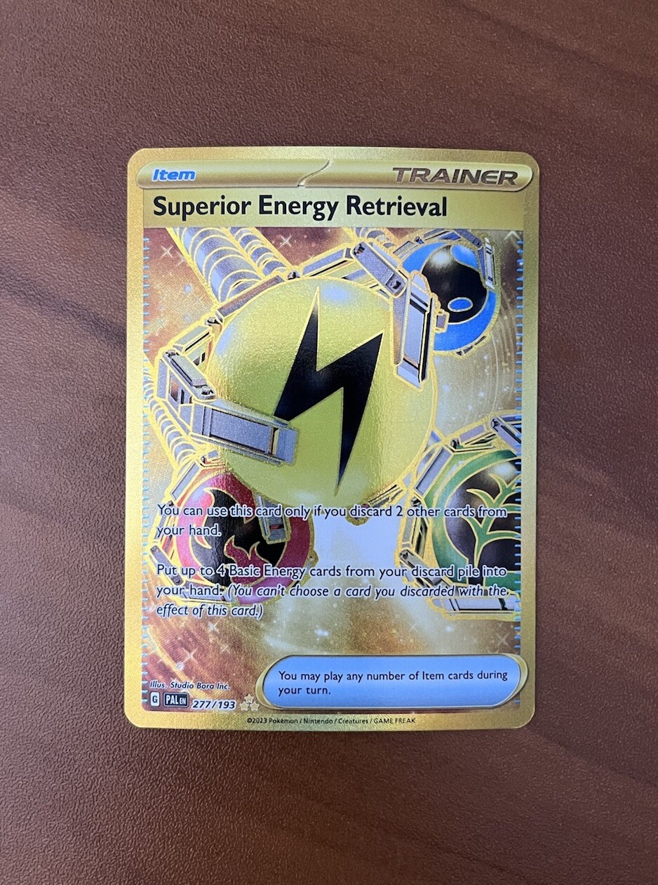 Superior Energy Retrieval #277/193 (Paldea Evolved) - Pokémon TCG - HR - M/NM