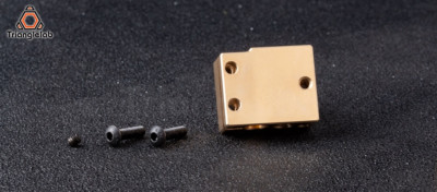 Trianglelab High Temperature H59 Brass Volcano Heater Block for V6 hotend