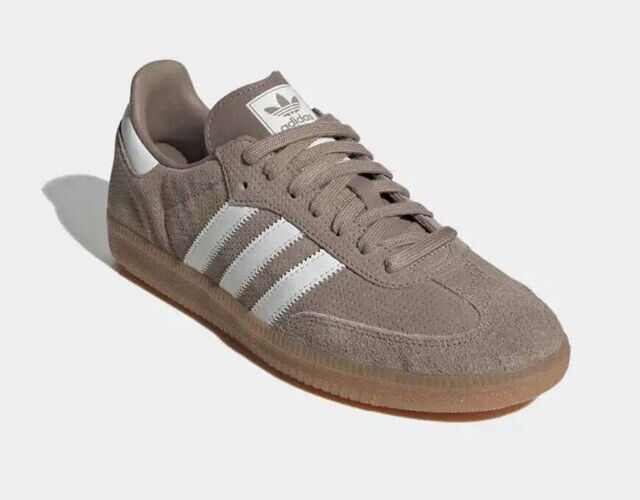 adidas Originals Samba OG Khaki Brown Size 5 US Brand New adidas Originals Samba OG Khaki Brown Size 5 US Brand New