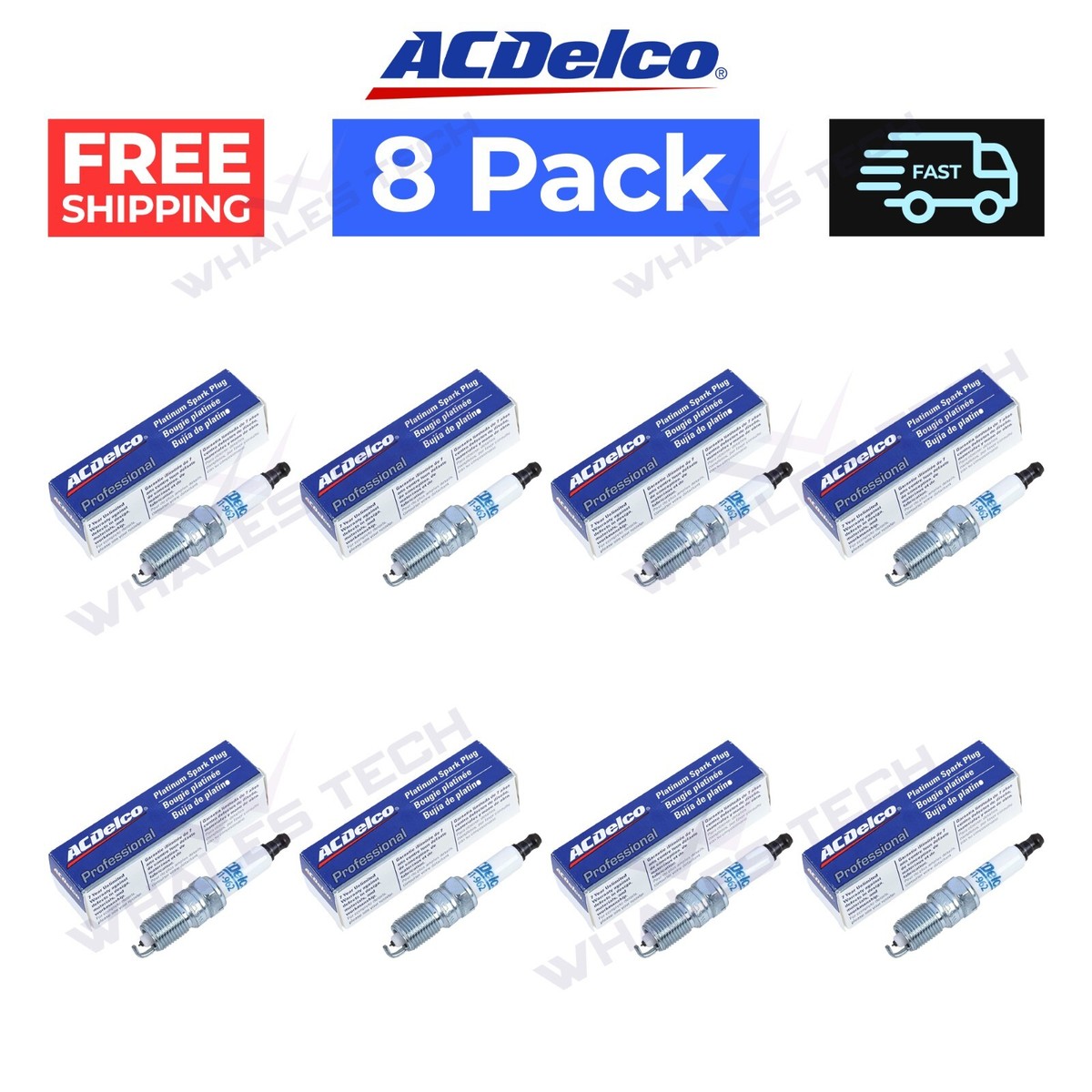ACDelco GM Genuine OEM Professional Double Platinum Spark Plug - Main Image