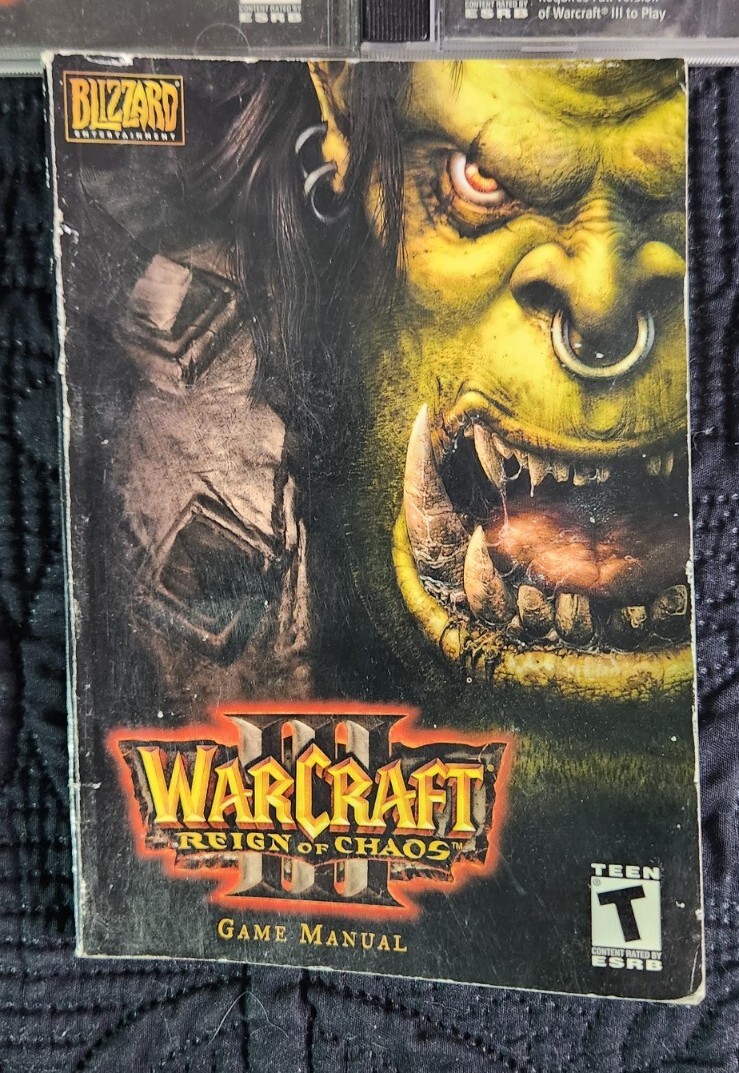 WarCraft III 3 Battle Chest Reign of Chaos with Expansion and