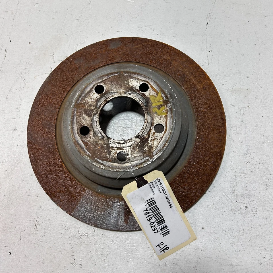 Disco de rotor de freno trasero izquierdo o derecho Ford Fusion 2013-2020 OEM 1 PIEZA Foto 3 de 4