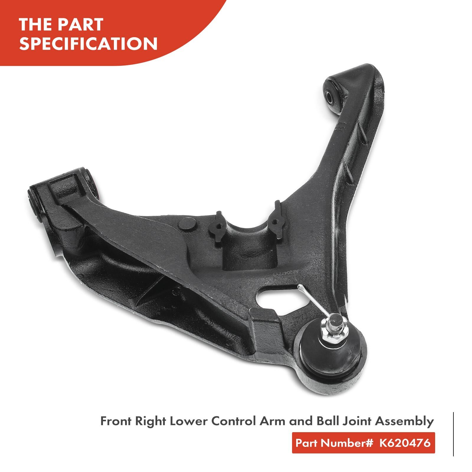 2x Front Lower Control Arm w/ Ball Joints for Dodge Dakota Durango