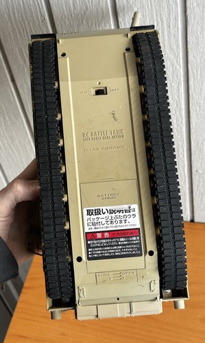 RC Tank M1A2 Abrams Battle Tank 1/24 Scale Real Action Semi functional FOR PARTS - Picture 14 of 22