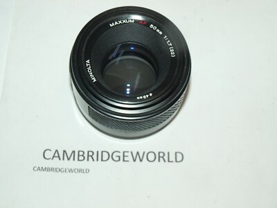 50mm F1.7 PRIME AUTOFOCUS AF NORMAL LENS for SONY ALPHA CAMERAS MADE by MINOLTA