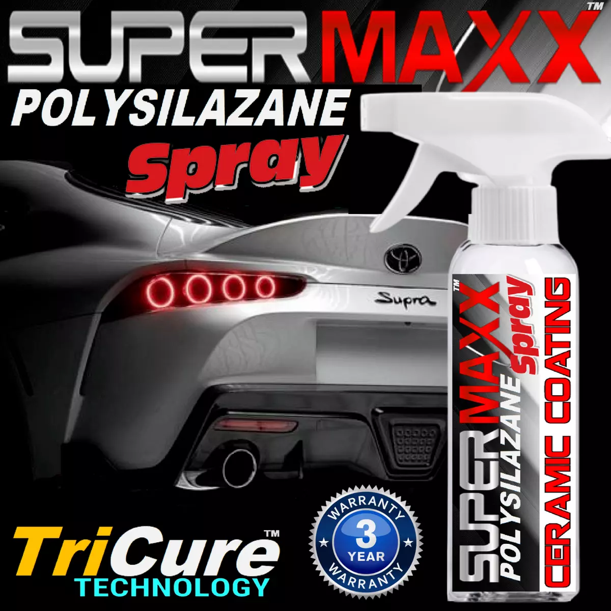 CERAMIC CAR COATING SPRAY HIGH GLOSS TRI CURE WET LOOK HYDROPHOBIC  PROTECTION