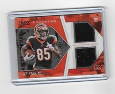2020 Rookies & Stars Football Tee Higgins Cross Training MEM #CT-TH /199 