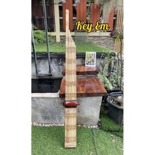 Khaen Bamboo Silver Reed Isan Laos Mouth Organ Musical Instrument Kan 8 Key  Em