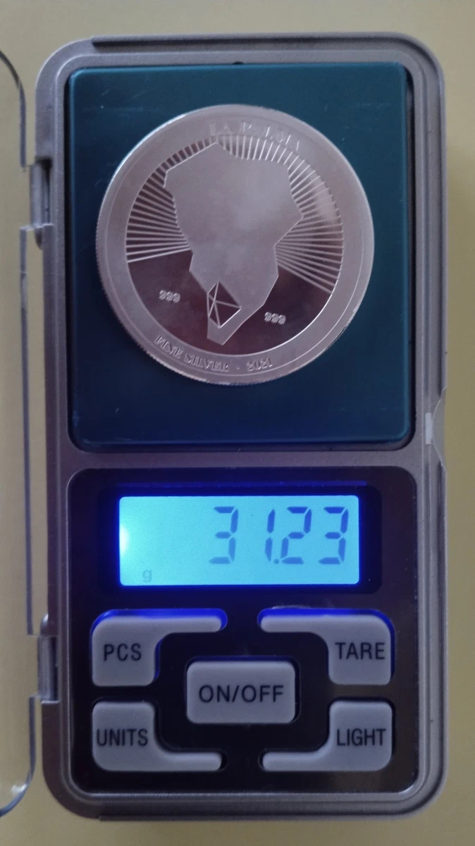 Moneda-Lingote 1 Onza De Plata Fina 999 "Solidaria con la Isla de La Palma 2021"