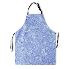 Funny Polyester Grooming Apron With Pocket Adults Kitchen Cooking BBQ
