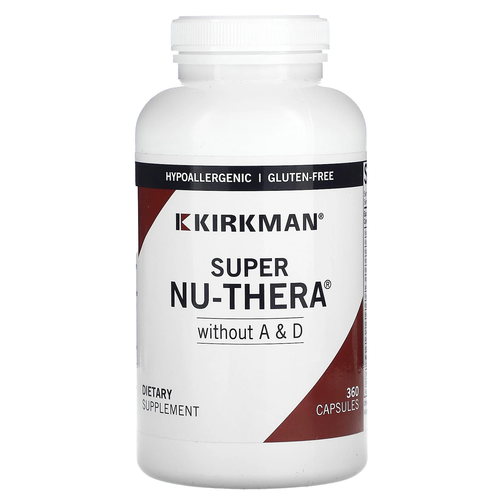 Super Nu-Thera без добавок, 360 капсул