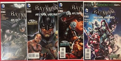 Batman Arkham Unhinged Complete Run 4-7 DC Comics 2012!