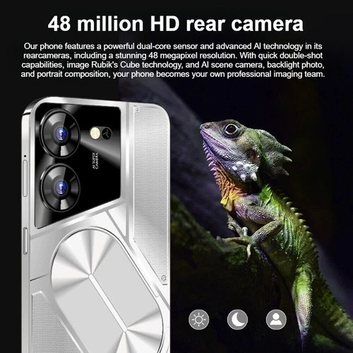 New Povo 5 Pro Smartphone Global Unlocked Android 8+512GB 6.8'' 8800mAh Gifts - Afbeelding 5 van 19