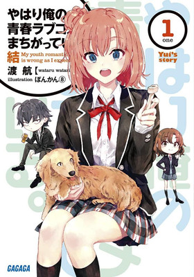 Light Novel My Youth Romantic Comedy Is Wrong, As I Expected. Ketsu 1 Japanese