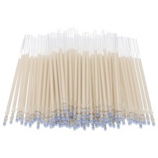 100 Pcs 1mm Heat Erasable Gel Pens Refills for Fabric, Beige Ink