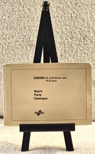 Innocenti Lambretta 1955~1958 Spare Parts Catalogue 125 LD 150 D~LD Prop 2044.59