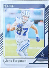 Panini 2024 Donruss Football Jake Ferguson #154 Dallas Cowboys Base Set