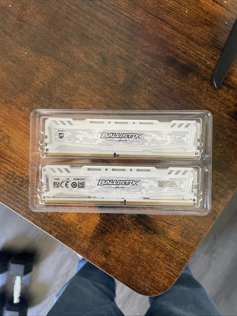 RAM DDR4 Ballistix 16 Go (2 x 8 Go) 3600 MHz CL16 - Ordinateurs